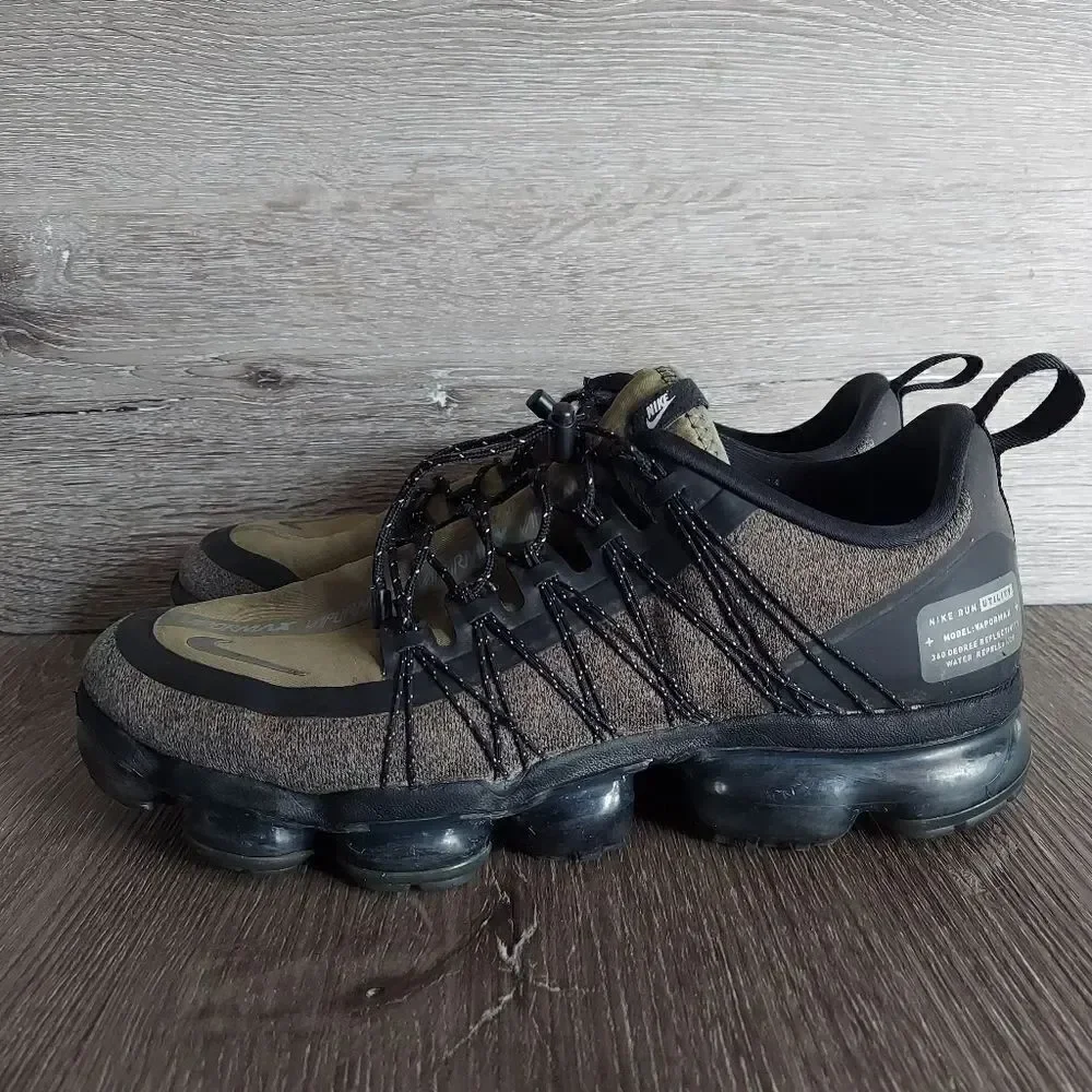Nike Air VaporMax Run Utility AQ8810-201 'Medium Olive' Size 8